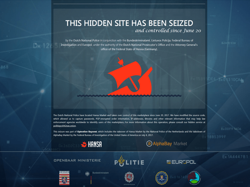 Goodbye Alphabay & Hansa Market