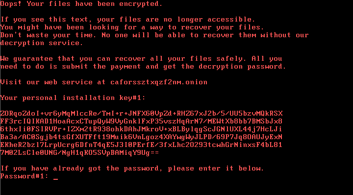 Not Petya Strikes Back as Bad Rabbit Ransomware