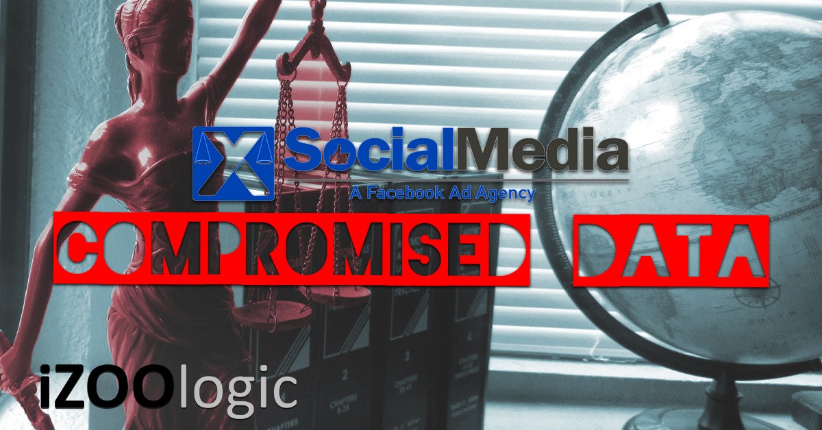 xsocialmedia advertising agency compromised data 3rd party risk assessment