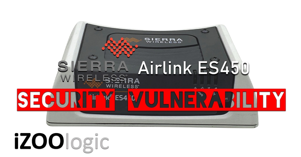 wireless sierra es450 security vulnerability Vulnerabilities forensic analysis