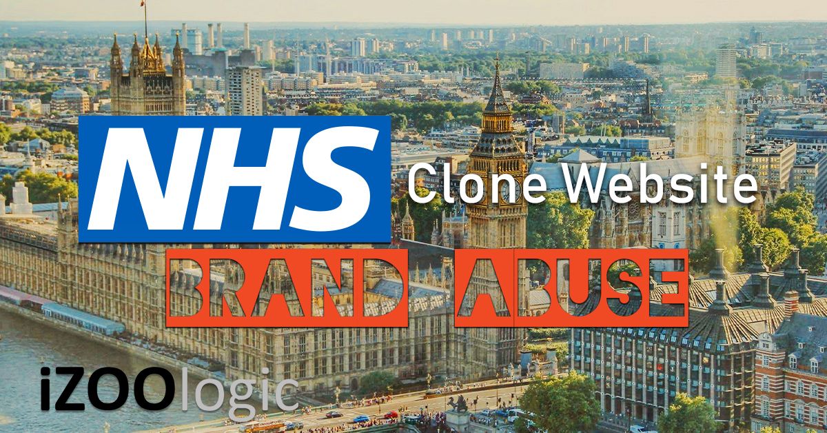 nhs national health service website cloned malware phishing fake website trojan antitrojan brand protection brand abuse