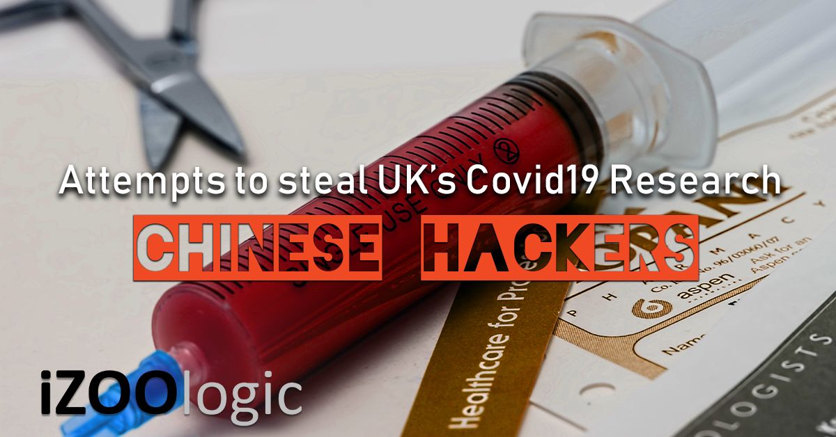 china hackers covid19 research uk cyber attack chinese hackers