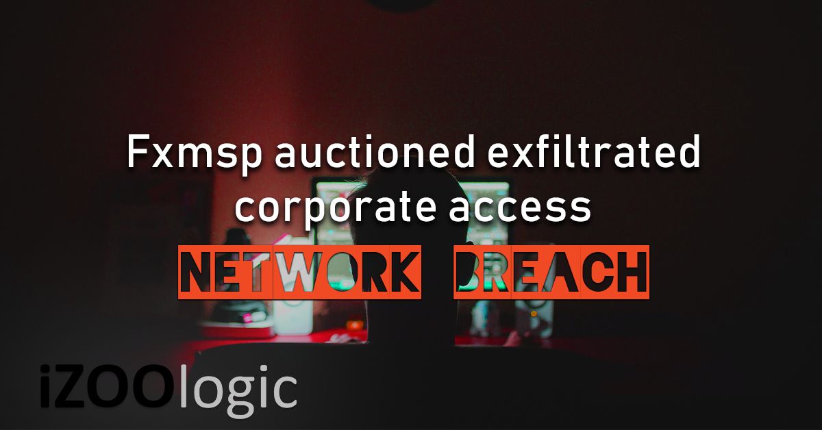 Fxmsp corporate network access for sale