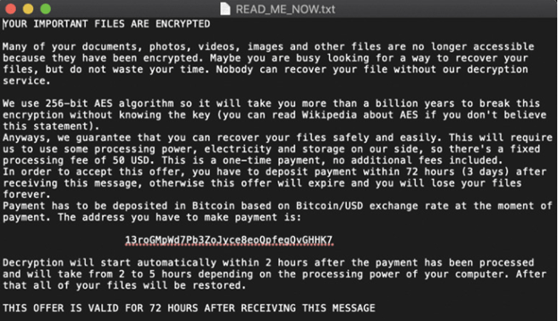 EvilQuest ransomware image 2