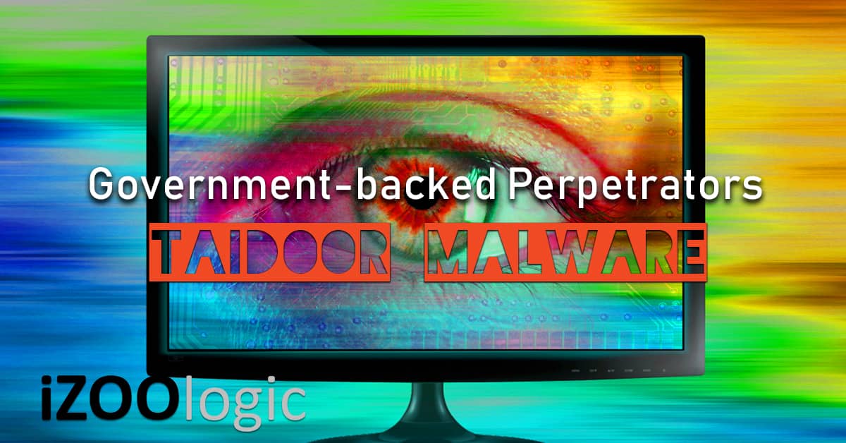 Taidoor Malware chinese government backed hackers antimalware