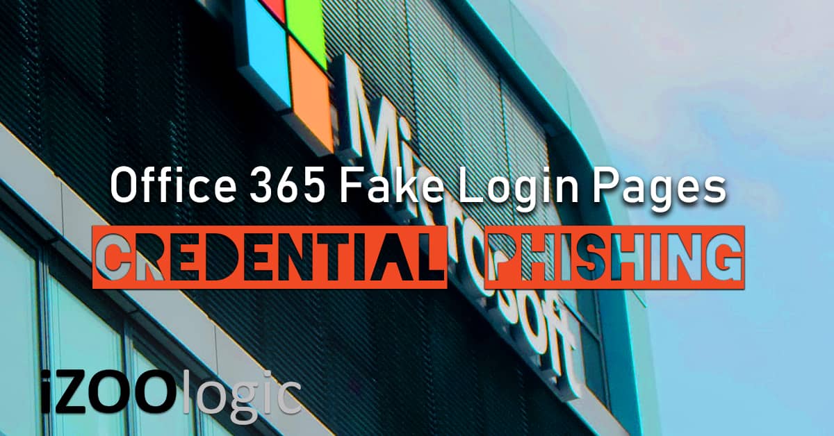 office 365 phishing attack fake login pages hacking compromised domain