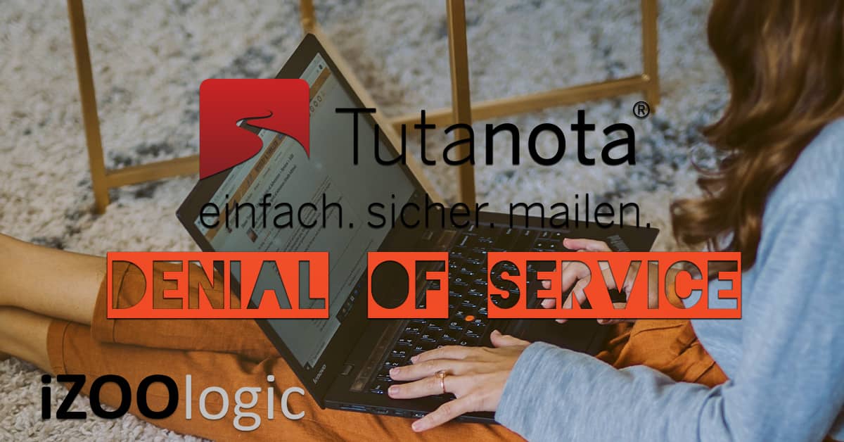 tutanota email distributed denial of service dns ddos