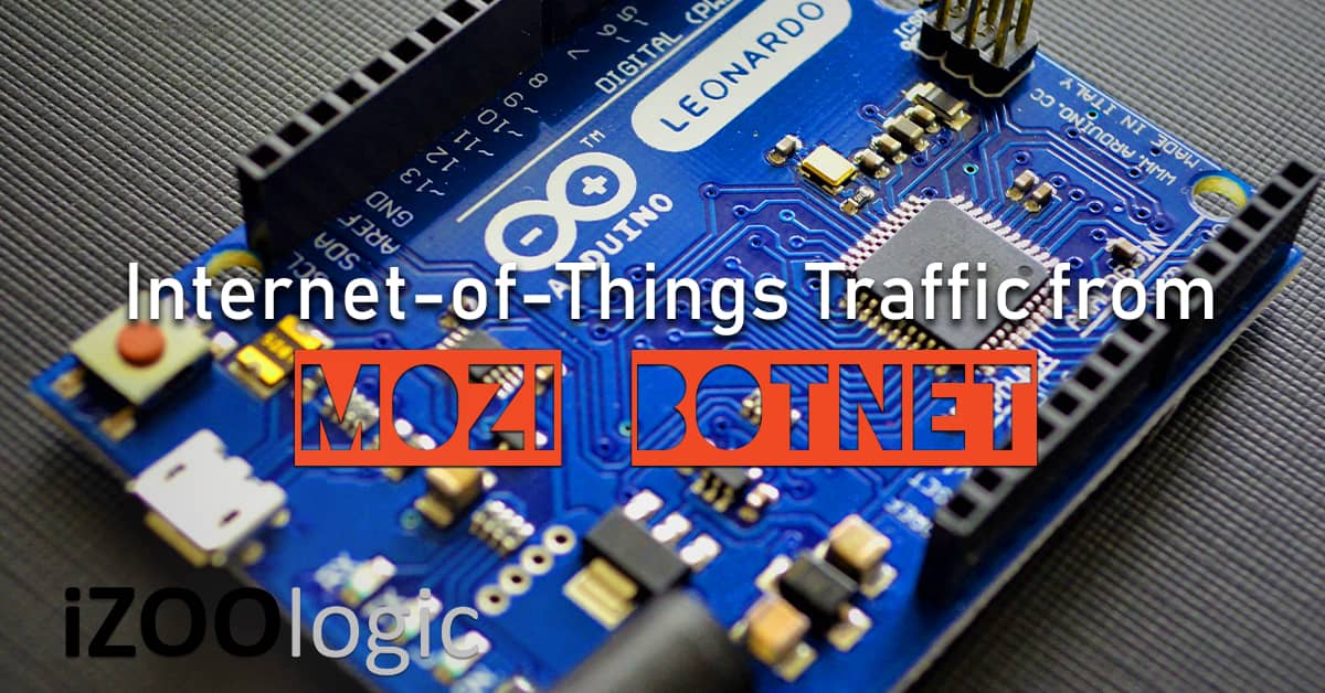 mozi botnet iot internet-of-things traffic