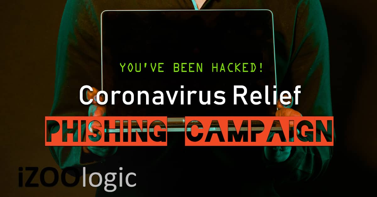 coronavirus relief phishing campaign email