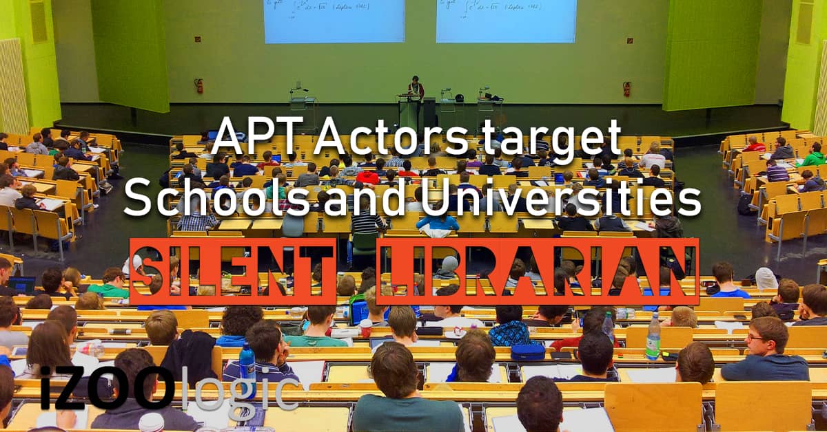 silent librarian apt school universities malware hackers iran iranian