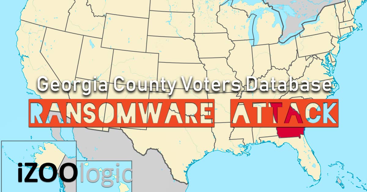 georgia county ransomware attack malware us election