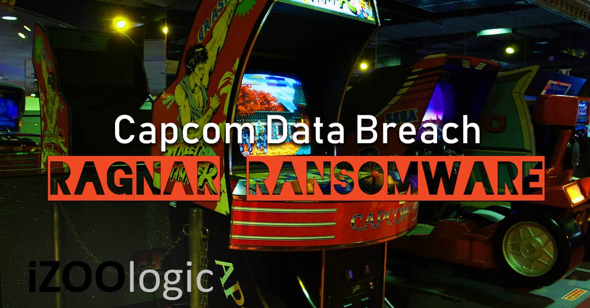 capcom data breach ragnar ransomware malware