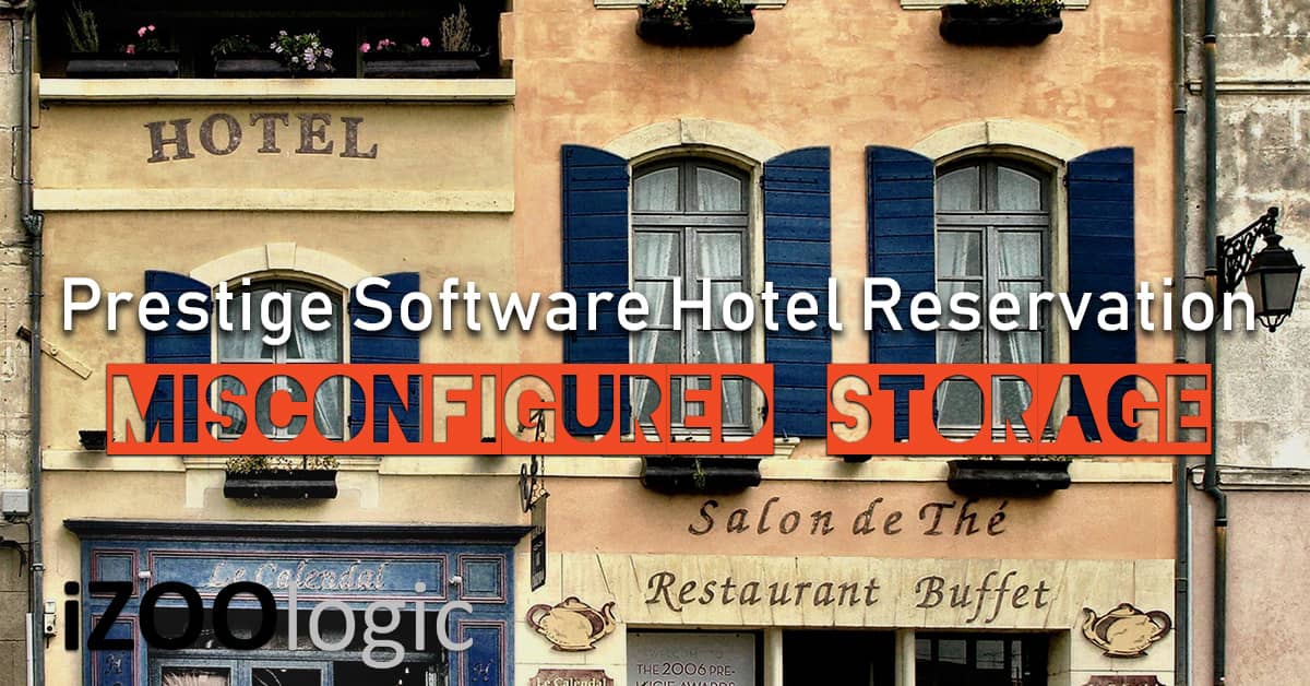 Prestige Software data leak misconfigured storage