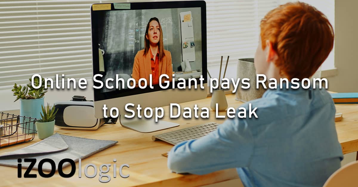 ryuk ransomware data leak K12 Inc Online School compromised data