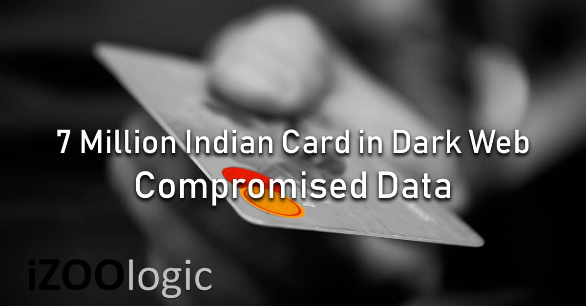 7 Million Indian Credit Debit Card Data Leak Dark Web