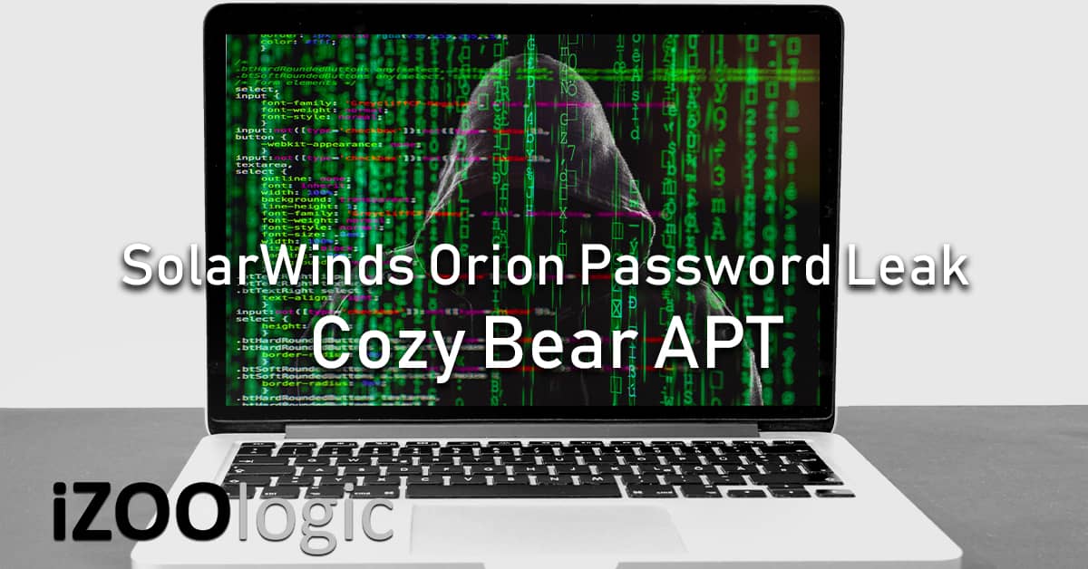 solarwinds orion github passwordl eak CozyBear APT