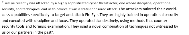 FireEye hacked breached Cozy Bear APT29 Group