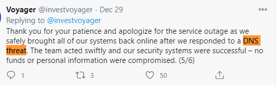 Voyager Cryptocurrency Broker attacked image 4