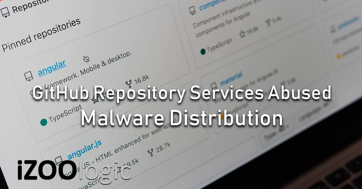 github repository service malware abuse cybercrime threat actor attack vector