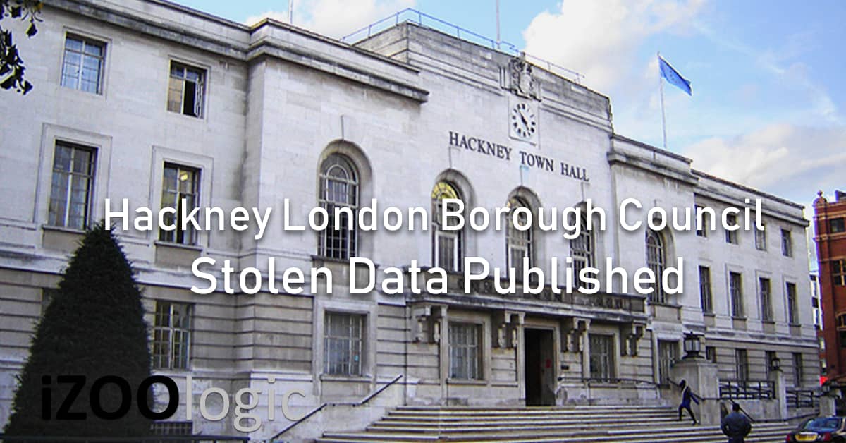 hackney council UK London Compromised Data Stolen Data Published Pysa