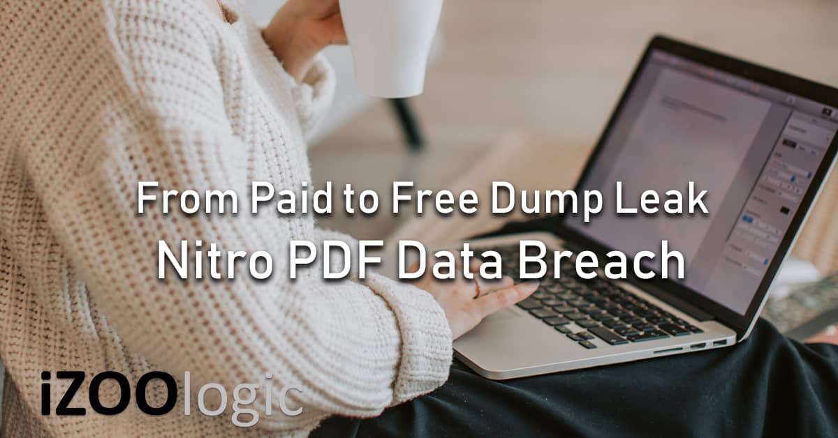 nitro pdf data breach free dump dark web forum