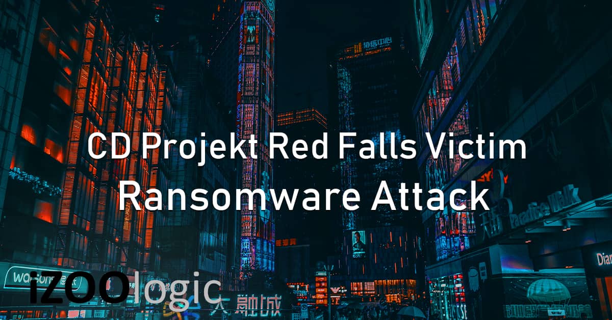 cd projekt red ransomware attack cyberpunk 2077