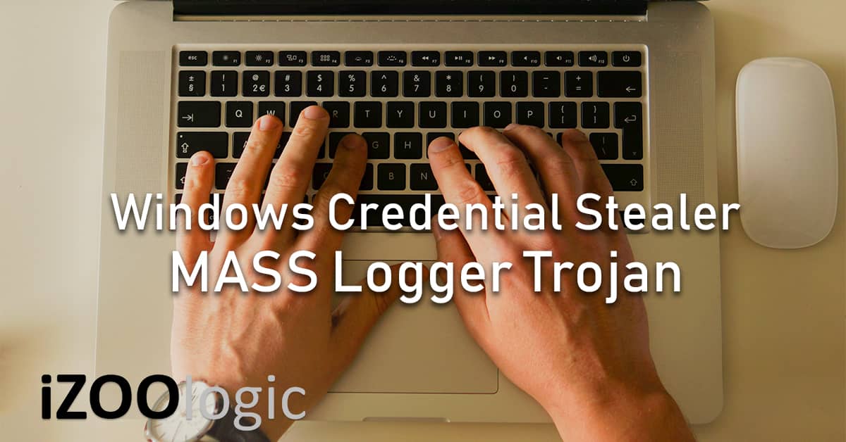 MASS logger trojan windows credential stealer keylogger malware