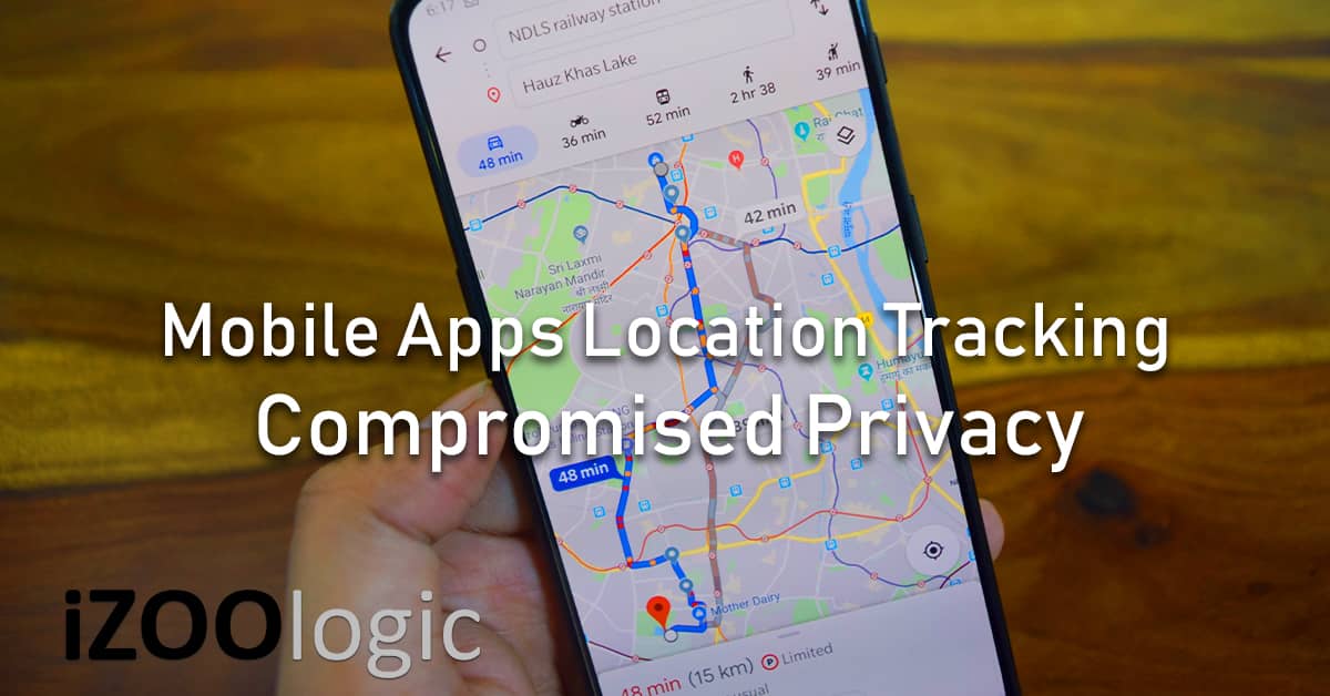mobile apps location tracking personal privacy compromised data