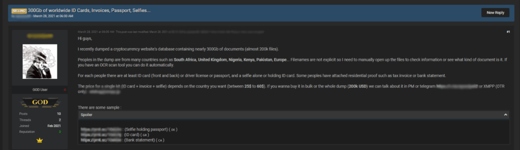 dark web leaks izoologic target breaches India, South America image 1