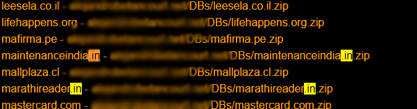 dark web leaks izoologic target breaches India, South America image 2
