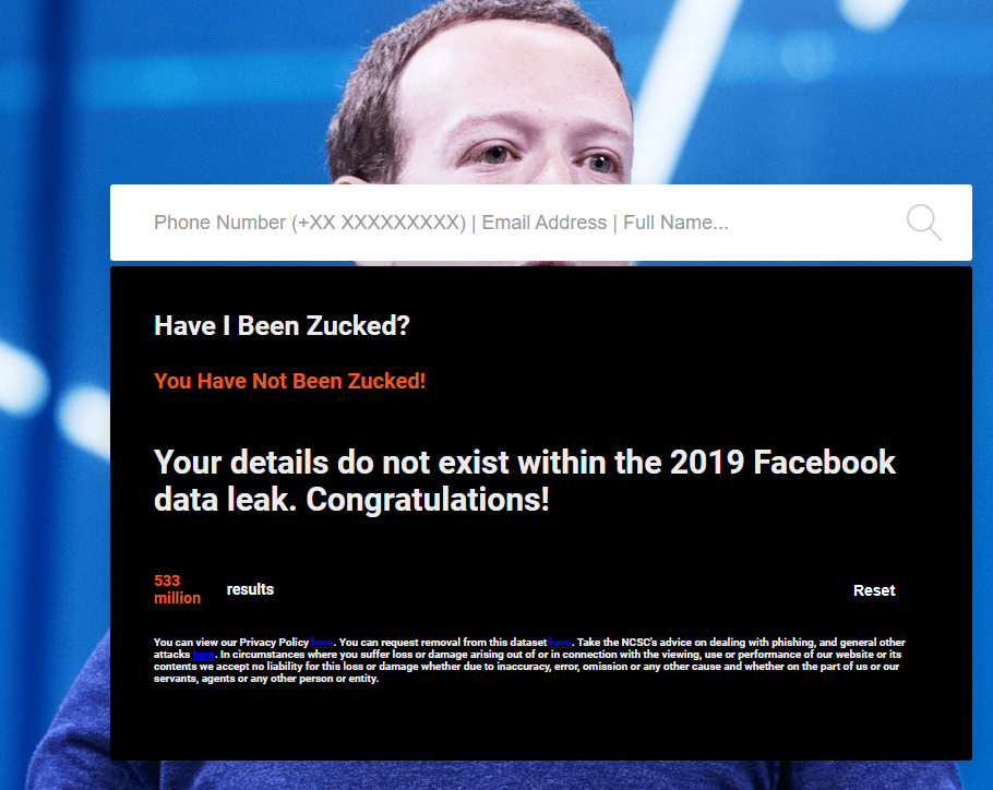 facebook hacked data breach social media image 1