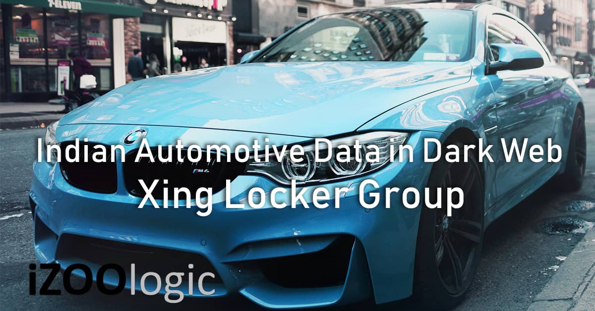 indian automotive Nanvit Group ransomware Data Darkweb Xing Locker