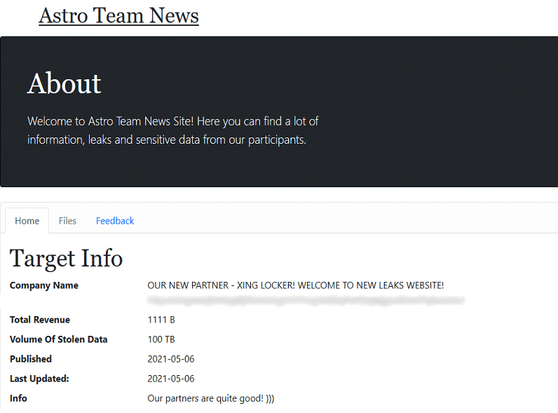 Indian Automotive Navnit Ransomware Data dark web image 1