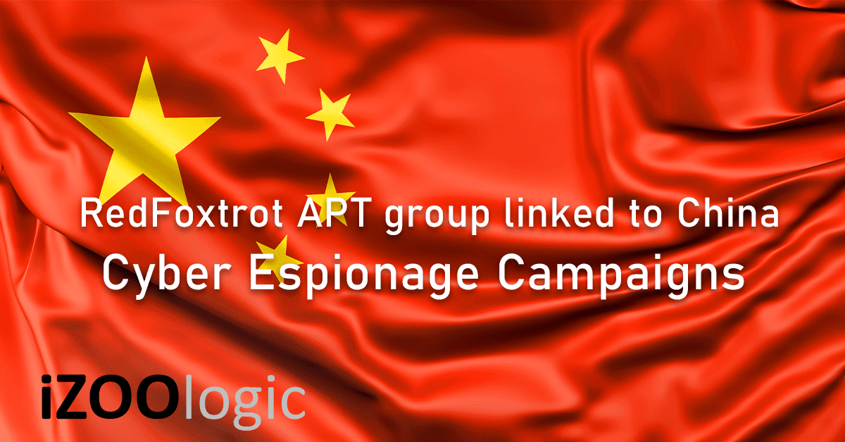 cyber espionage RedFoxtrot China Unit 69010 middle east.