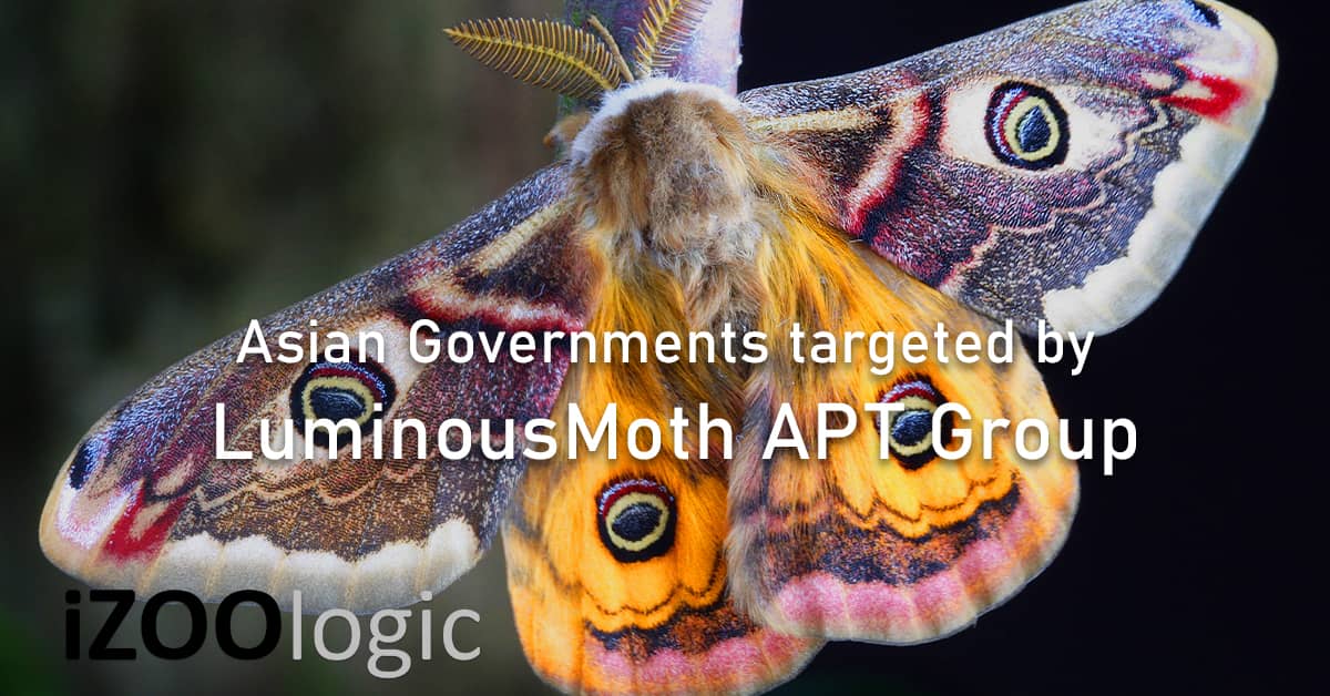 LuminousMoth APT SouthEast Asia Philippines