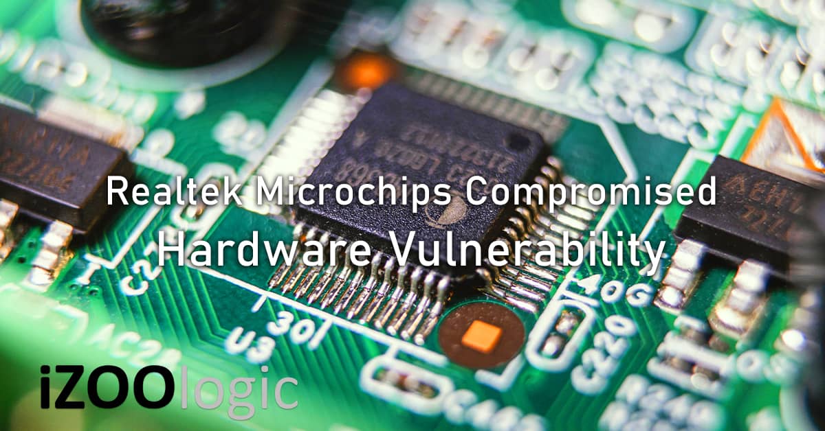 Realtek microchips compromised hardware vulnerability
