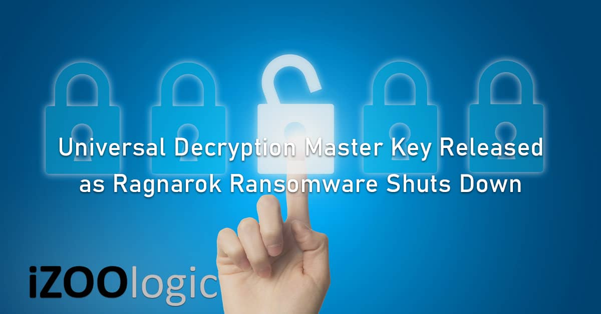 Universal Decryption Master Key Ragnarok Ransomware shuts down