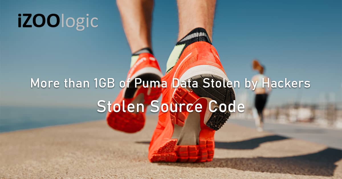 Puma 1GB source code data stolen hackers dark web