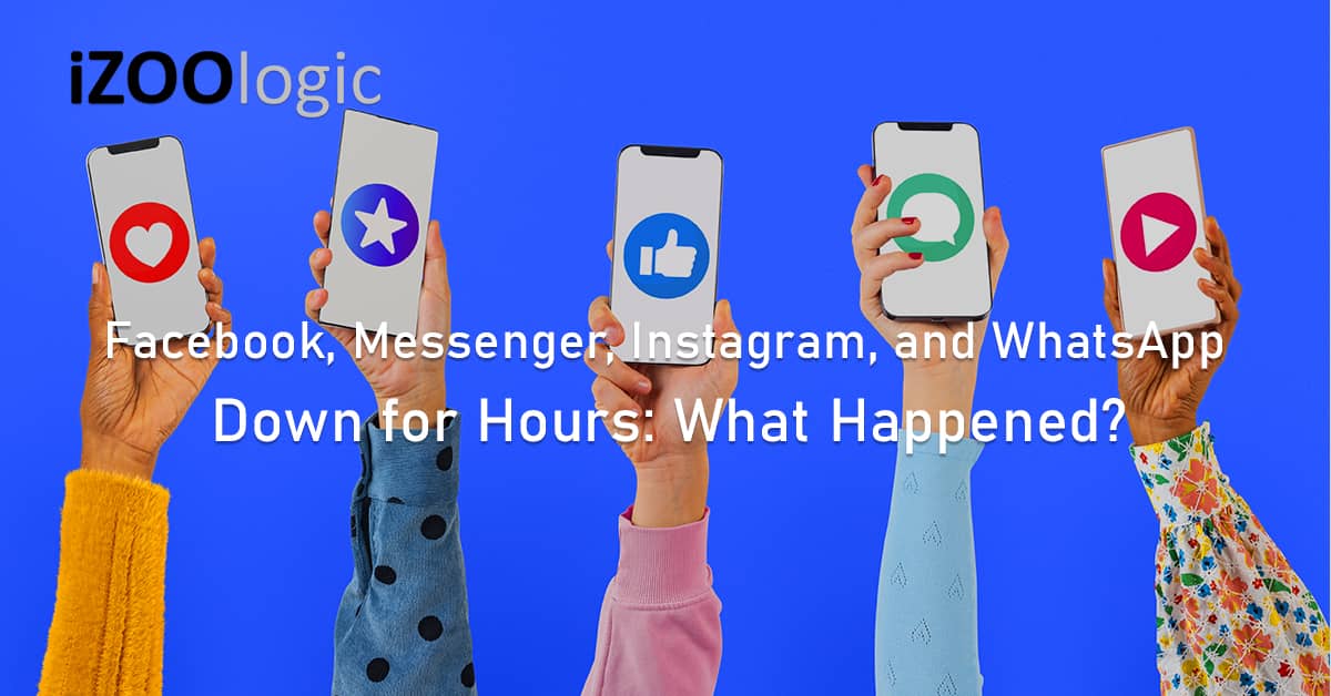 Social media Facebook Messenger Instagram WhatsApp down