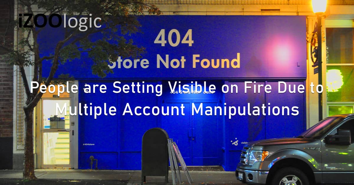 Visible account manipulations Networking tech company e commerce online shopping telecom