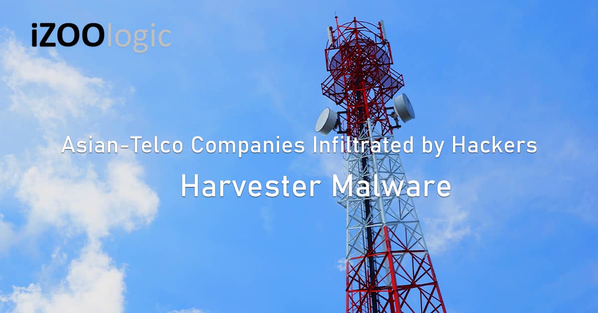 hackers Asia Telecom Malware Harvester data breach threat actors