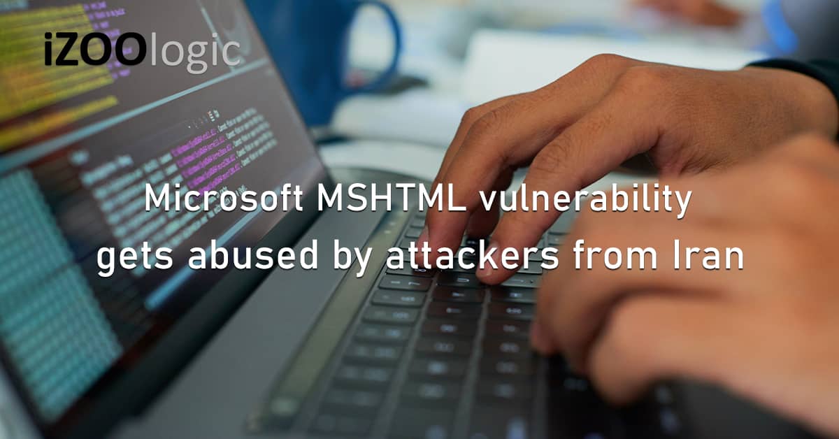 Microsoft MSHTML Vulnerability Cyberattack Iran Active X
