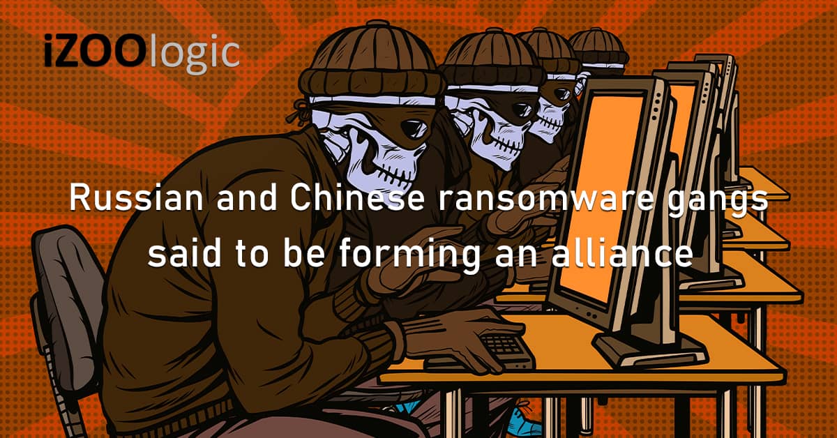 Russian Chinese Ransomware Gangs Alliance Hacking Forum Dark Web