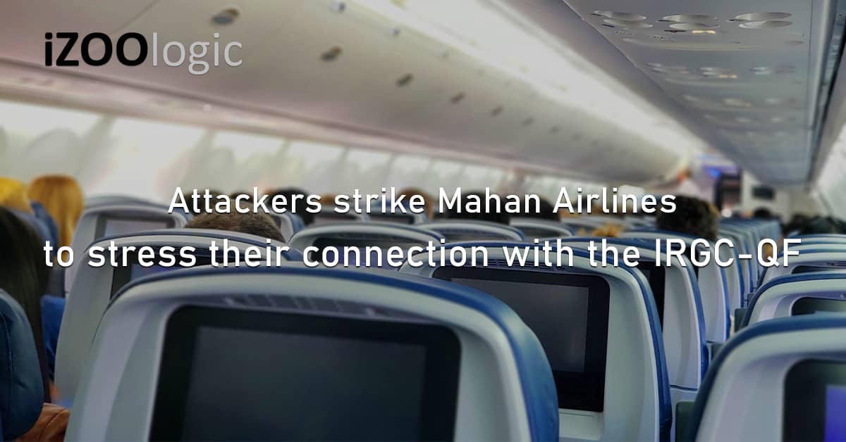Cyber Attackers Mahan Airlines IRGC-QF Iran Data Breach