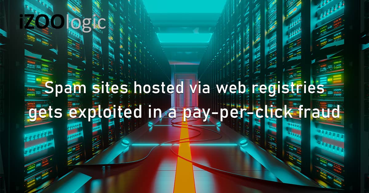 Spam Websites Registries Exploited Pay Per Click Fraud Website Spoofing Takedown Request Alibaba