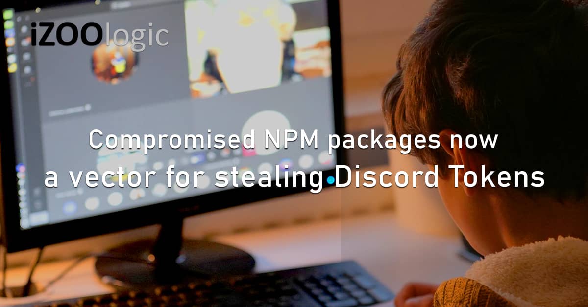 Compromised NPM Node Package Manager Attack Vector Discord Tokens Communication Platform Info Stealing