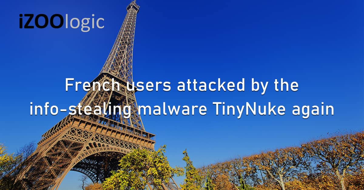 France Cyberattack Info-Stealing Malware TinyNuke