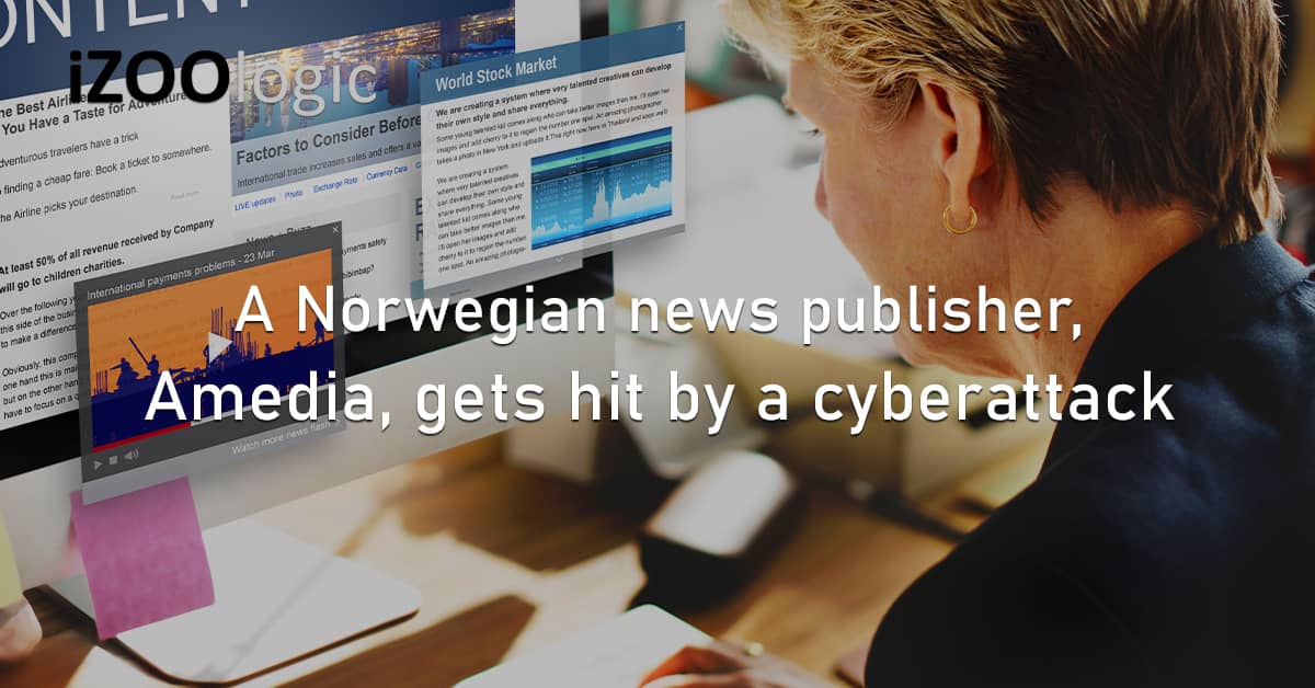 Norwegian News Publisher Media Amedia Cyberattack System Disruption Data Breach Data Exfiltration