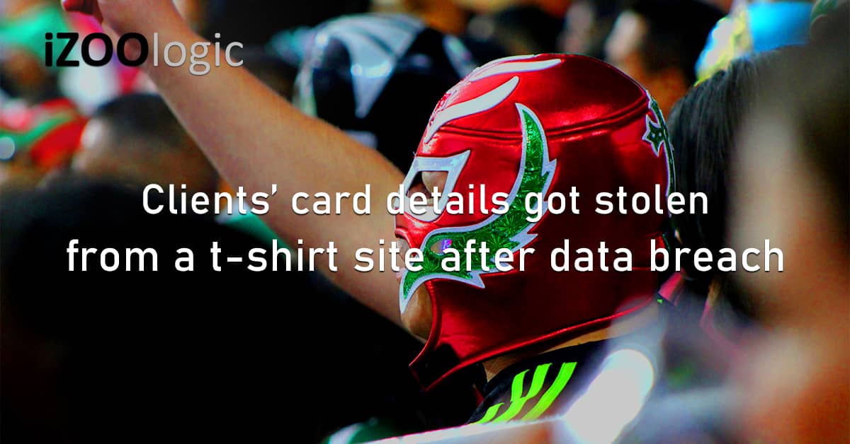 Clients Credit Card Stolen T-Shirt Website Data Breach Card Skimmer Identity Theft