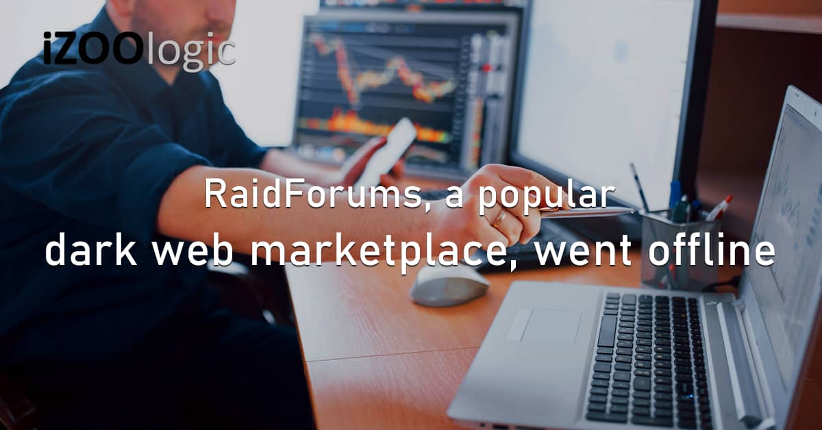 RaidForums Popular Dark Web Marketplace Offline TOR